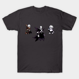 FNF. X-Gaster, X-Chara, Ink Sans. Mod X-Event T-Shirt